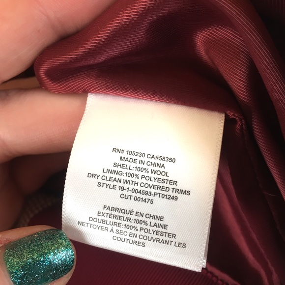 Equipment NWT Berke 100% Wool Trouser Size 8 - Picture 6 of 8